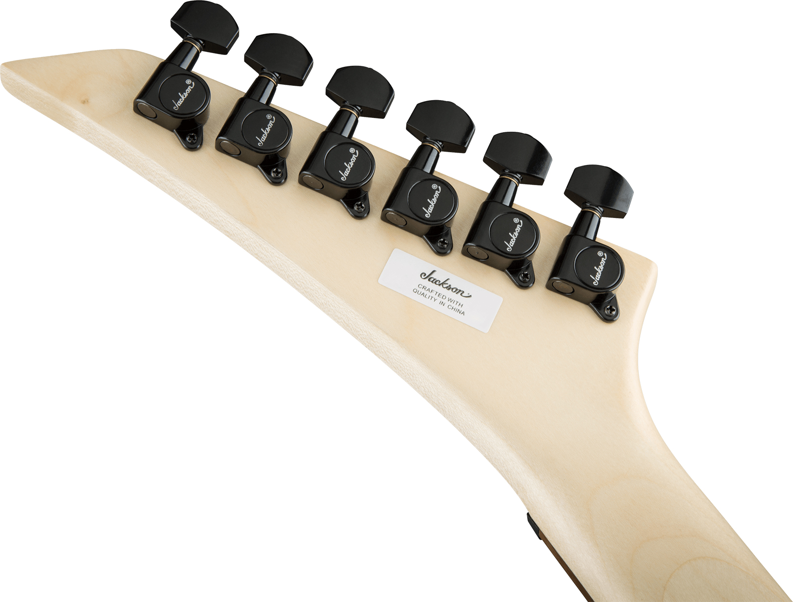 Jackson Dinky Js12 2h Trem Ama - Snow White - Metal electric guitar - Variation 3