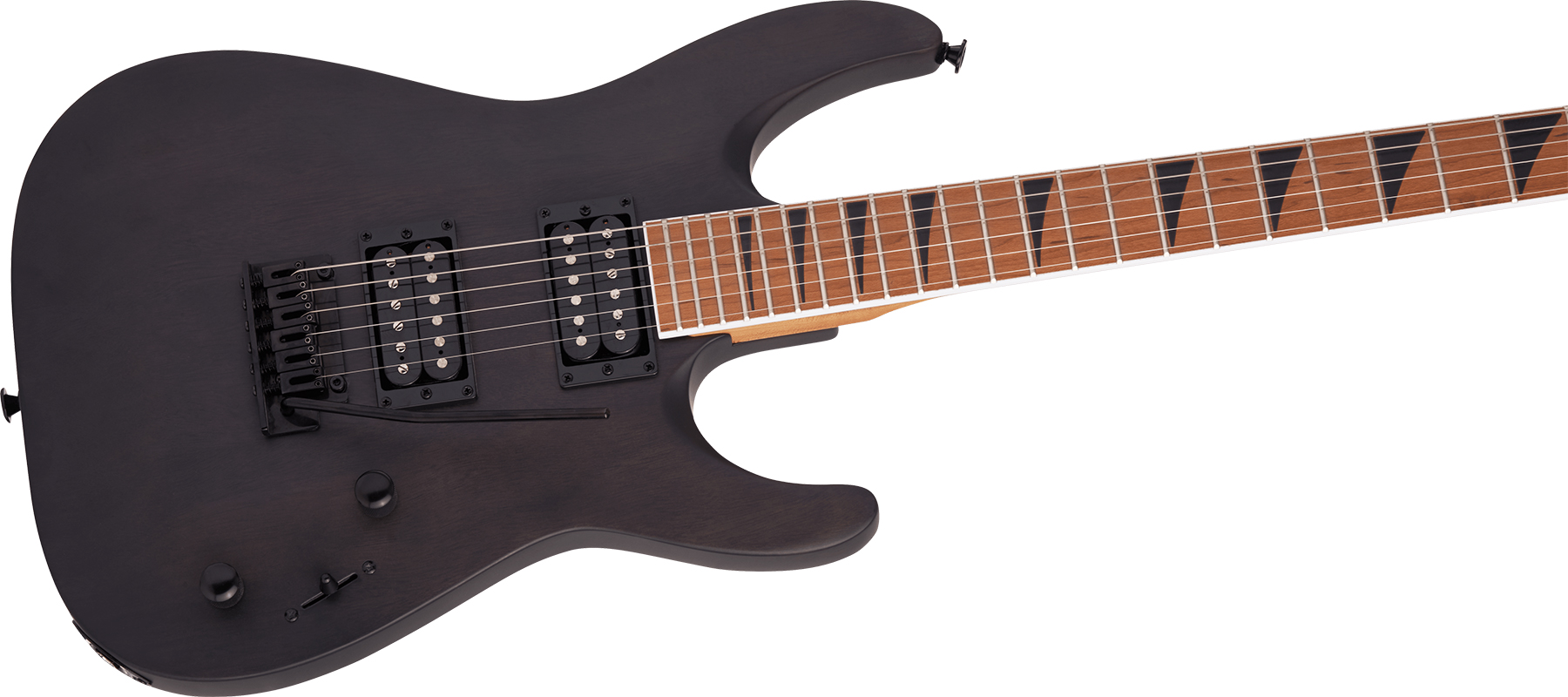 Jackson Dinky Arch Top JS24 DKAM - black stain Str shape