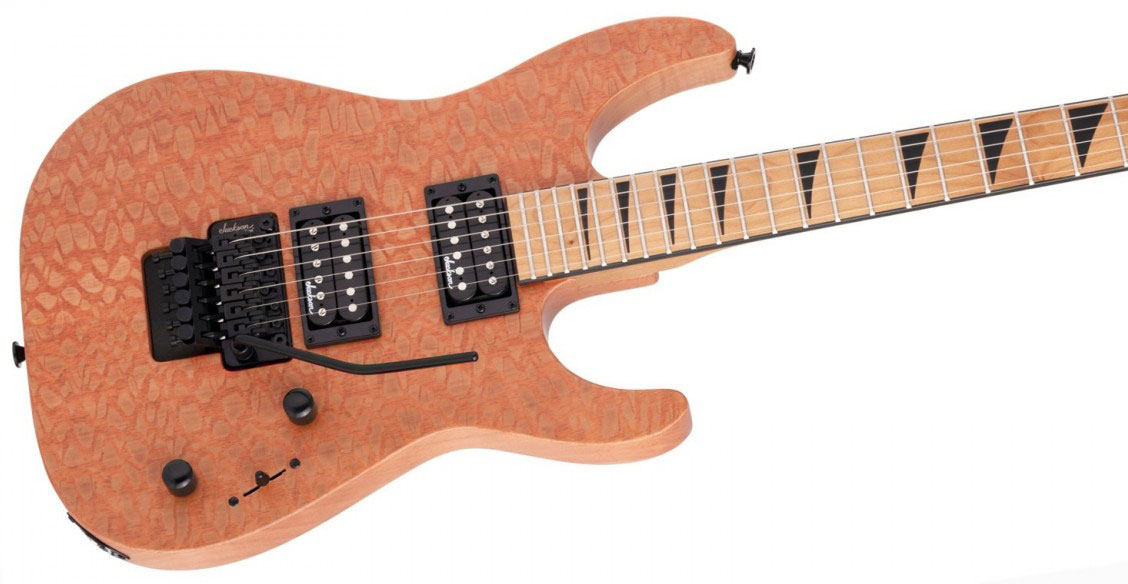 Jackson Dinky Js42 Lacewood Fsr Ltd 2h Fr Mn - Natural Satin - Str shape electric guitar - Variation 2