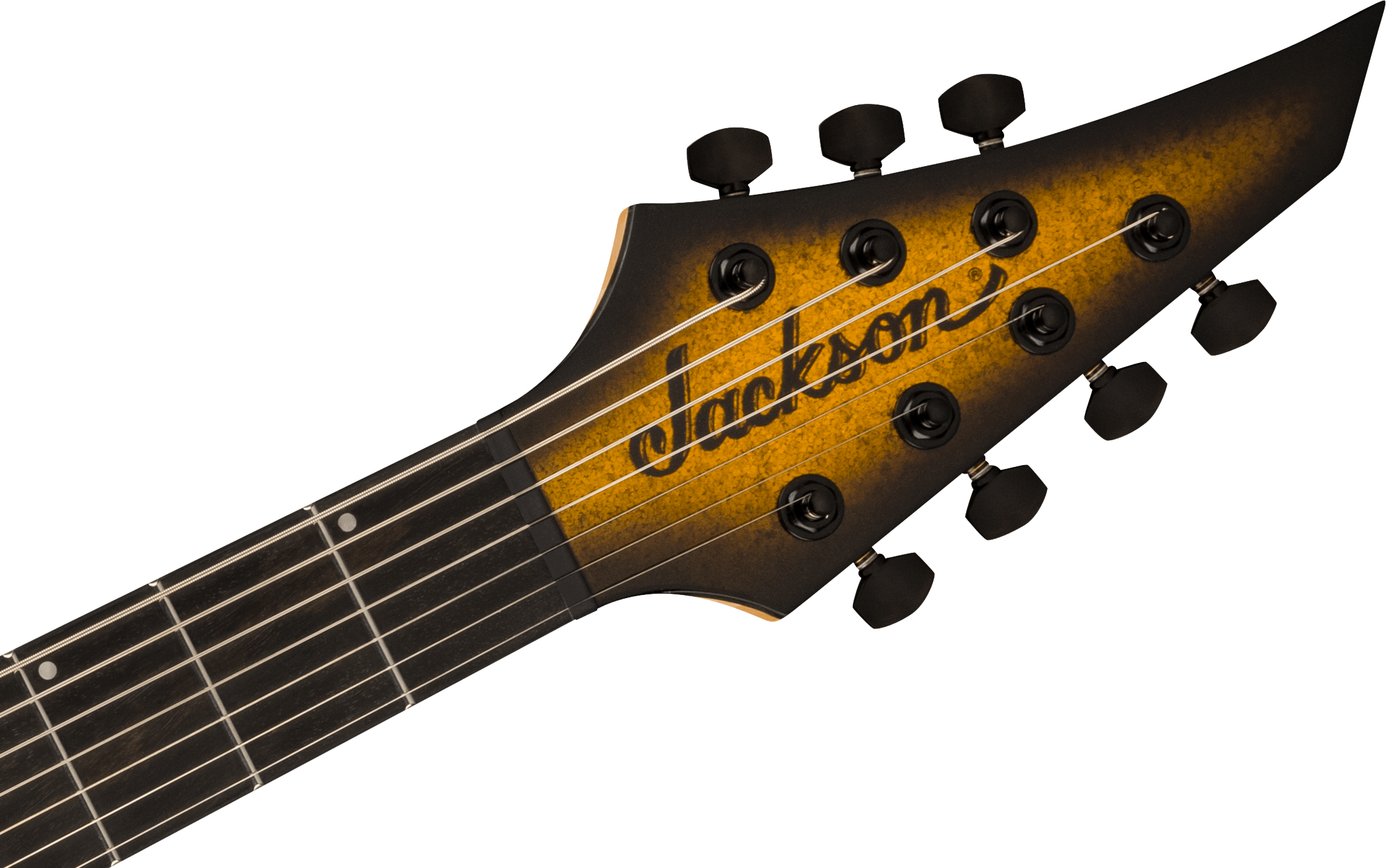 Jackson Dinky Dk Modern Evtn7 Pro Plus Evertune 2h Fishman Eb - Gold Sparkle - 7 string electric guitar - Variation 4