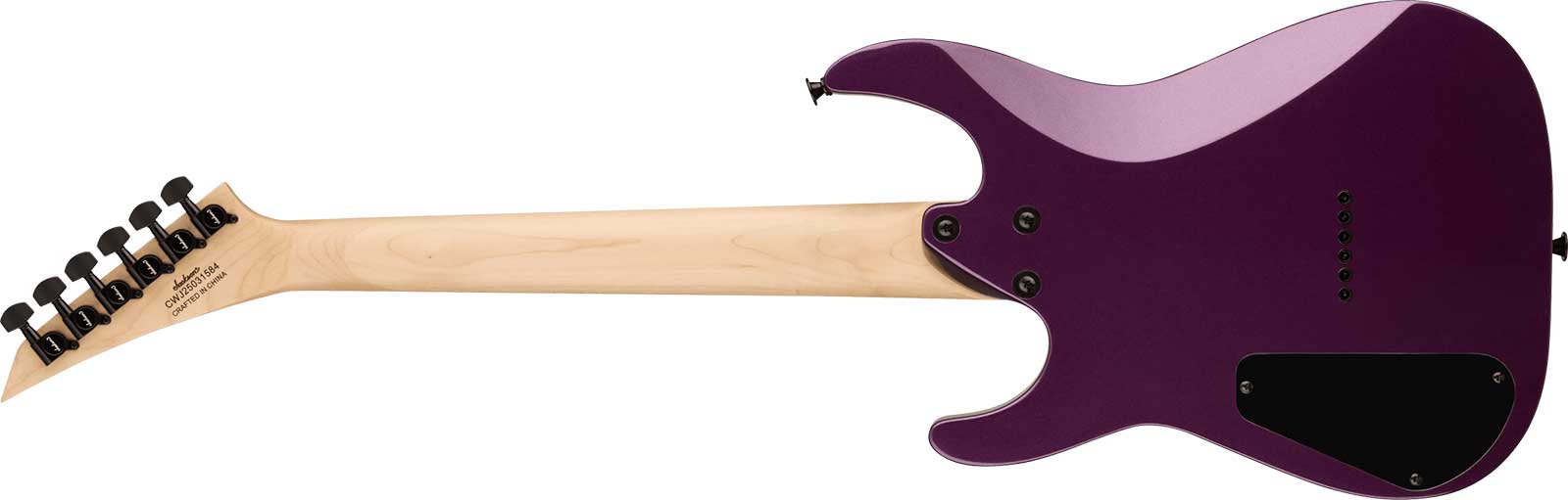 Jackson Dinky Minion Js1x Shsc 2h Ht Ama - Pavo Purple - Electric guitar for kids - Variation 1