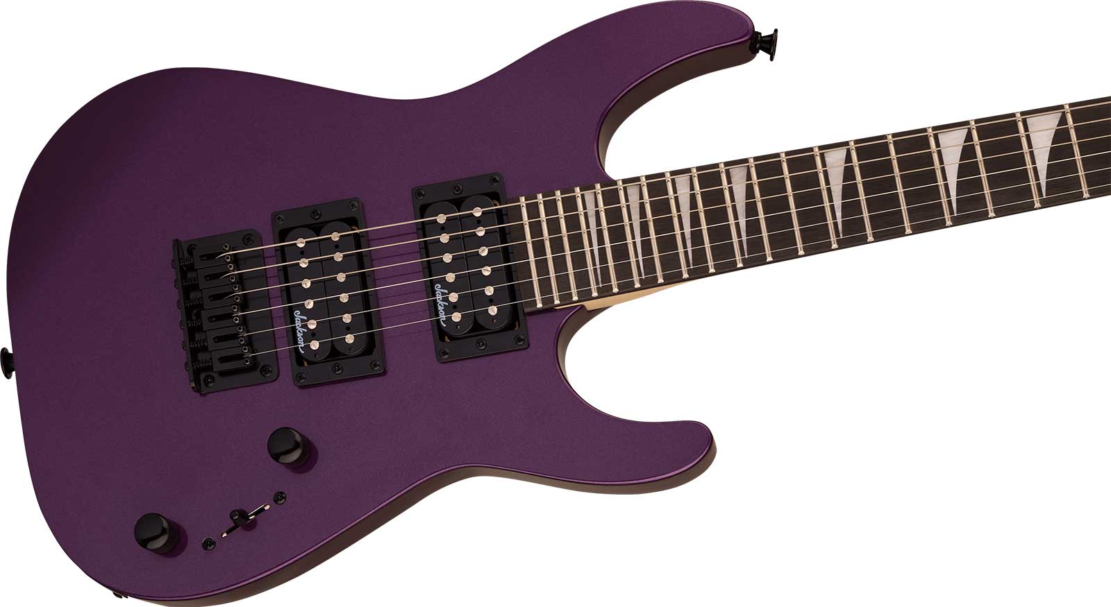Jackson Dinky Minion Js1x Shsc 2h Ht Ama - Pavo Purple - Electric guitar for kids - Variation 2