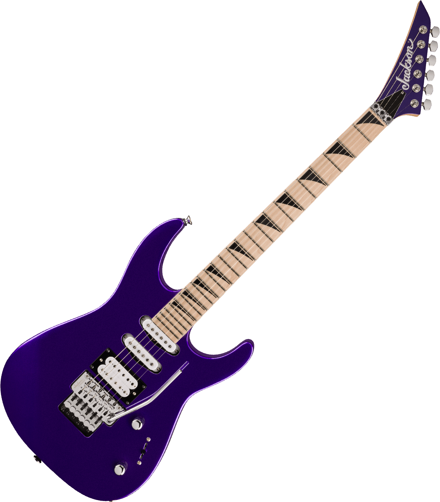 Jackson Dinky Dk3xr Hss Fr Mn - Deep Purple Metallic - Str shape electric guitar - Variation 1