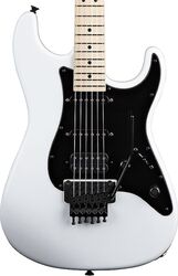 Str shape electric guitar Jackson Adrian Smith Signature San Dimas SDX (MN) - Snow white