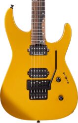 Metal electric guitar Jackson American Series Virtuoso - Gold rush