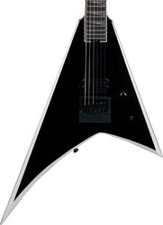 Signature electric guitar Jackson Christian Andreu Pro Plus Rhoads RR24 EVTN - Black w/ White Bevels