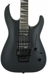 Double cut electric guitar Jackson Dinky Arch Top JS32 DKA - Black satin