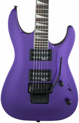 Double cut electric guitar Jackson Dinky Arch Top JS32 DKA - Pavo purple