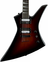 Metal electric guitar Jackson Kelly JS32T - Viola burst