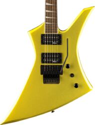 Metal electric guitar Jackson Kelly X-Series - Lime Green Metallic