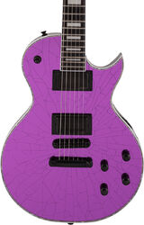 Single cut electric guitar Jackson Marty Friedman Pro MF-1 - Purple mirror