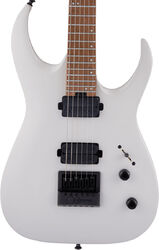 Str shape electric guitar Jackson Misha Mansoor Pro Juggernaut ET6 - Chalk gray