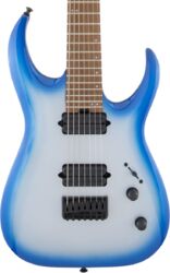 7 string electric guitar Jackson Misha Mansoor Pro Juggernaut HT7 - Blue sky burst