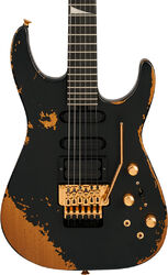Signature electric guitar Jackson Phil Collen Pro Series PC1-E - Worn black