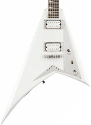 Metal electric guitar Jackson MJ Rhoads RRT (Japan) - Snow white