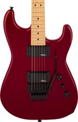 Str shape electric guitar Jackson Pro Origins 1985 San Dimas SD1 HH FR (MEX, MN) - candy apple red