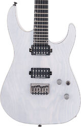 Str shape electric guitar Jackson Pro Soloist SL2A MAH HT - Unicorn white