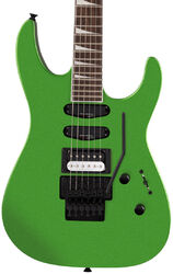 Str shape electric guitar Jackson X Soloist SL3X DX - Absinthe frost