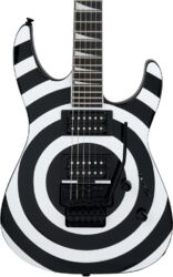 Str shape electric guitar Jackson Soloist SLX DX Graphic SRS - Bullseye