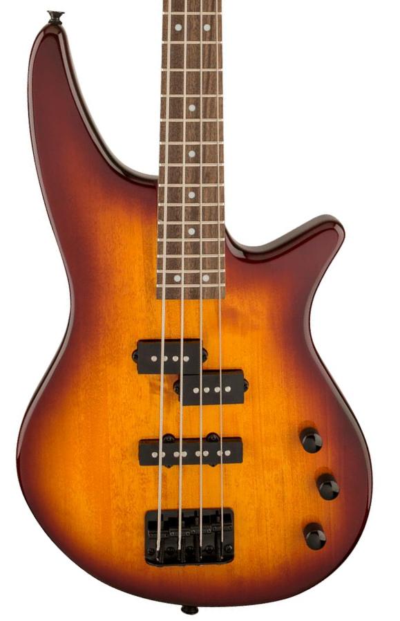 Solid body electric bass Jackson Spectra Bass JS2 - tobacco burst