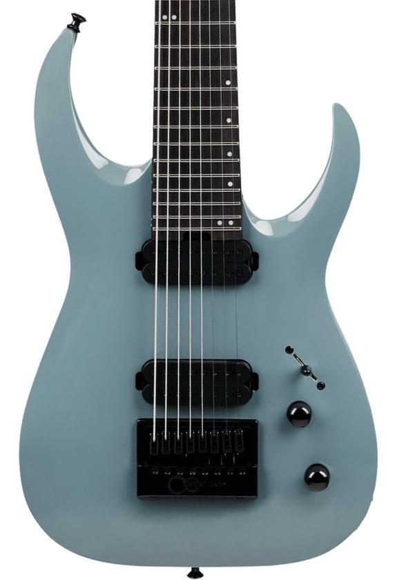 Baritone guitar Jackson Misha Mansoor Pro Plus Juggernaut ET8 - Nardo gray