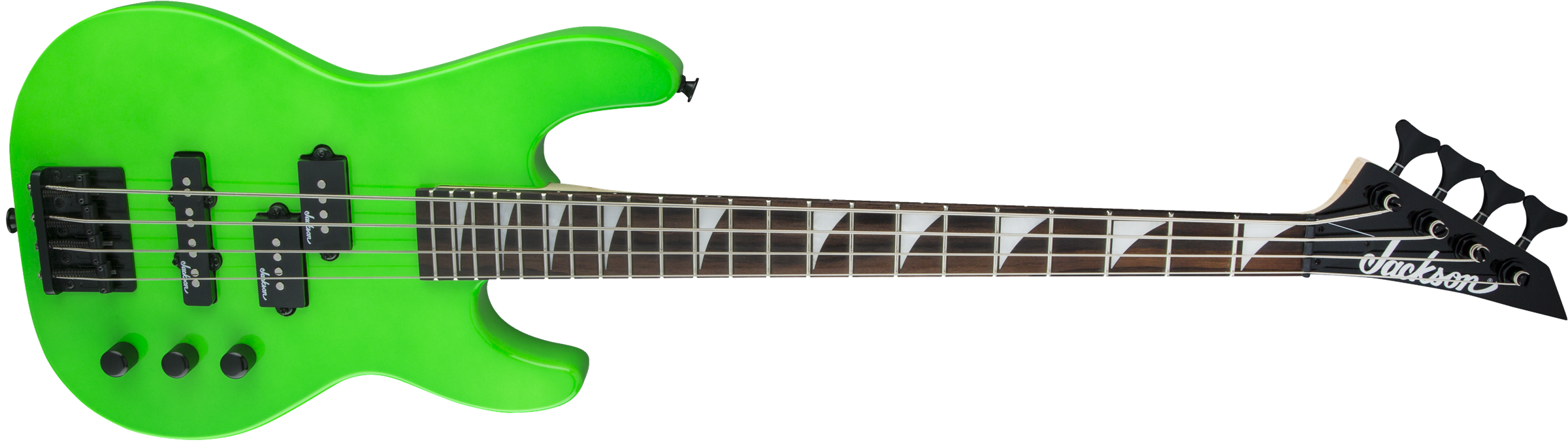 Jackson Js Series Concert Bass Minion Js1x - Neon Green - Electric bass for kids - Variation 2