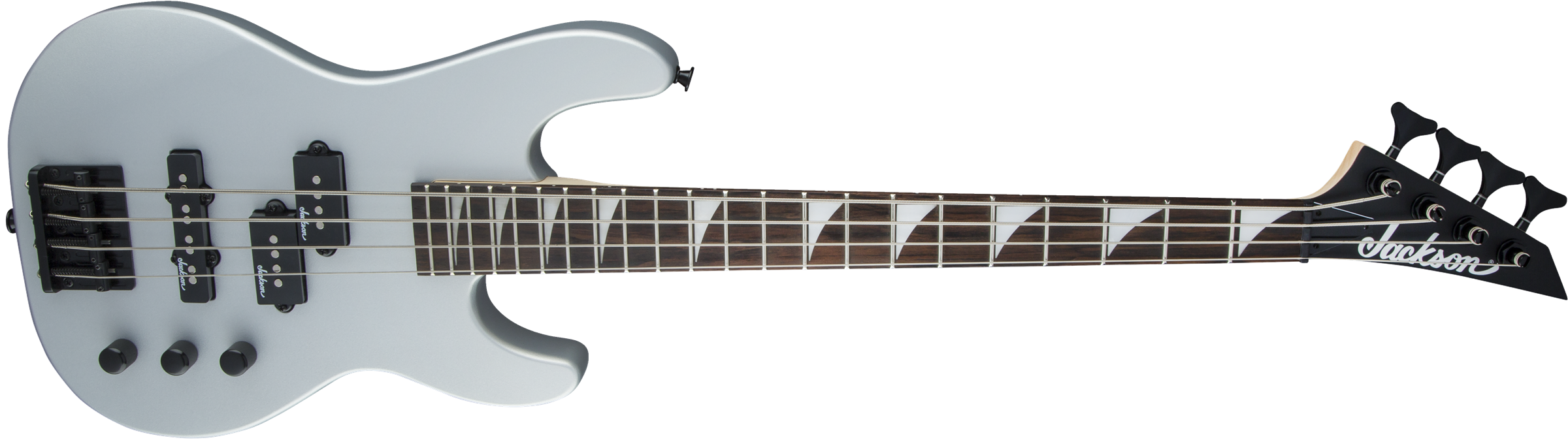 Jackson Js Series Concert Bass Minion Js1x - Satin Silver - Electric bass for kids - Variation 2