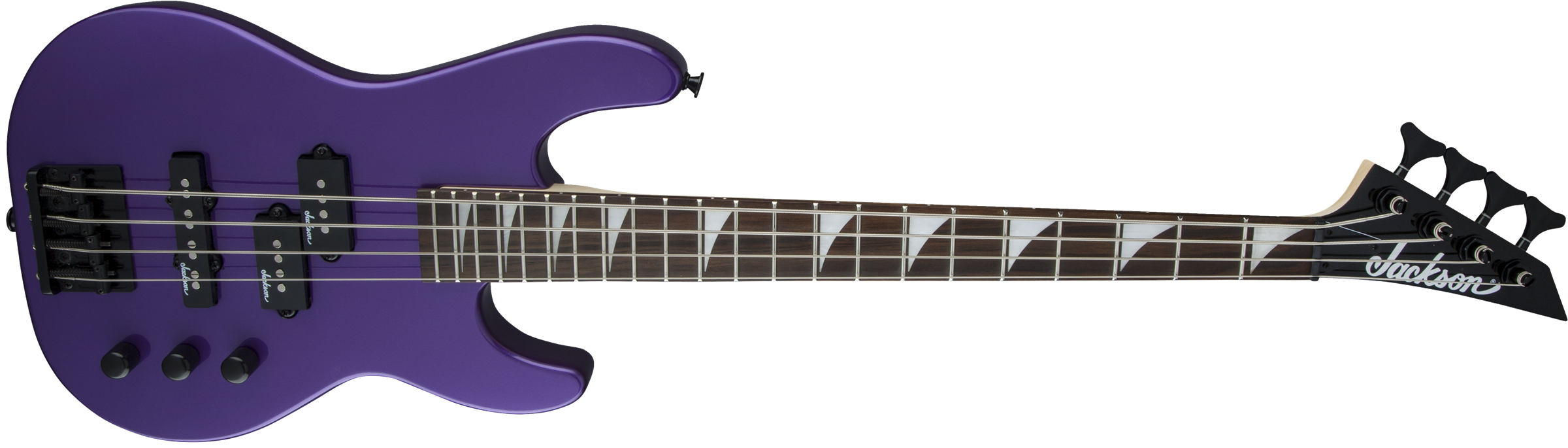Jackson Js Series Concert Bass Minion Js1x - Pavo Purple - Electric bass for kids - Variation 2