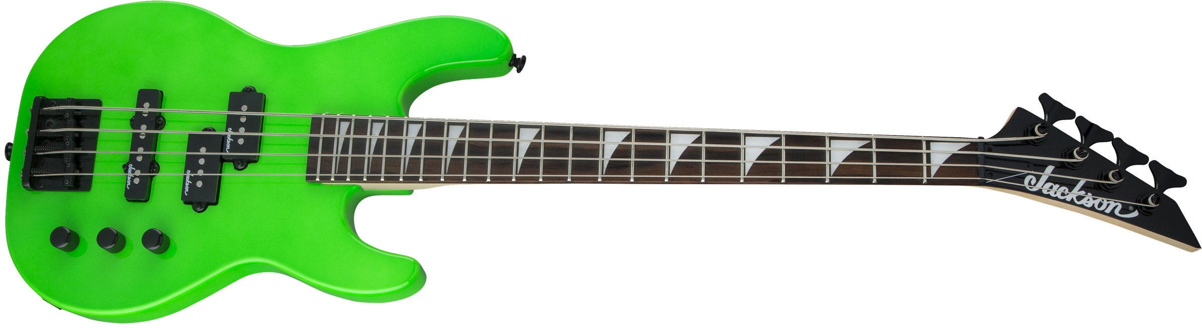 Jackson Js Series Concert Bass Minion Js1x - Neon Green - Electric bass for kids - Variation 3
