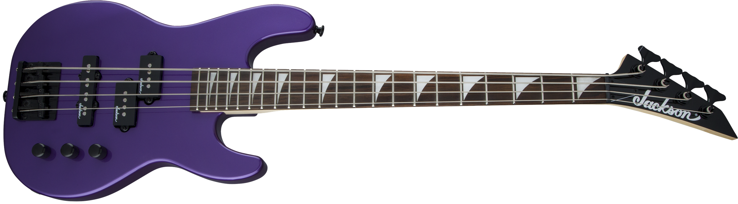Jackson Js Series Concert Bass Minion Js1x - Pavo Purple - Electric bass for kids - Variation 3