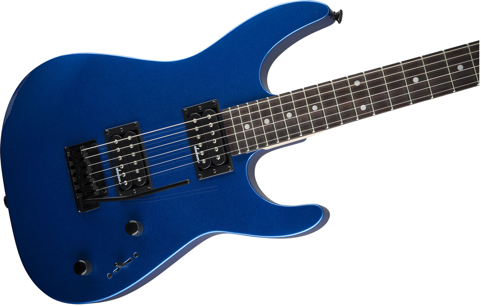 Jackson Dinky Js11 2h Trem Ama - Metallic Blue - Str shape electric guitar - Variation 2