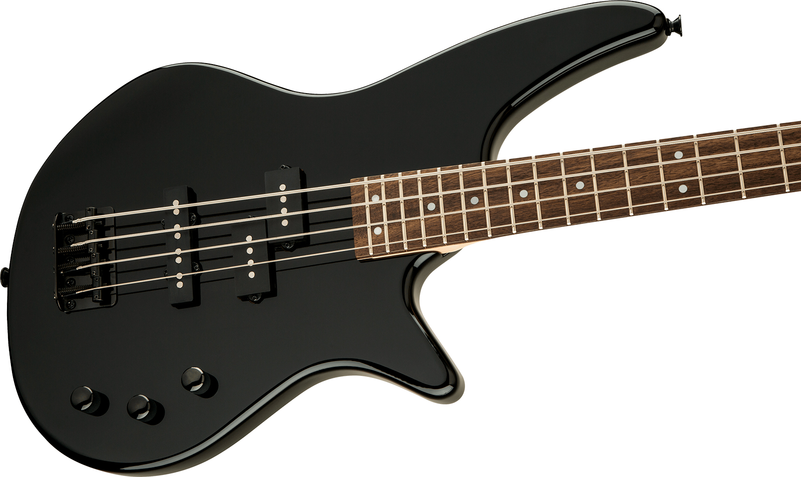 Jackson Js2 Spectra Bass Active Lau - Gloss Black - Solid body electric bass - Variation 2