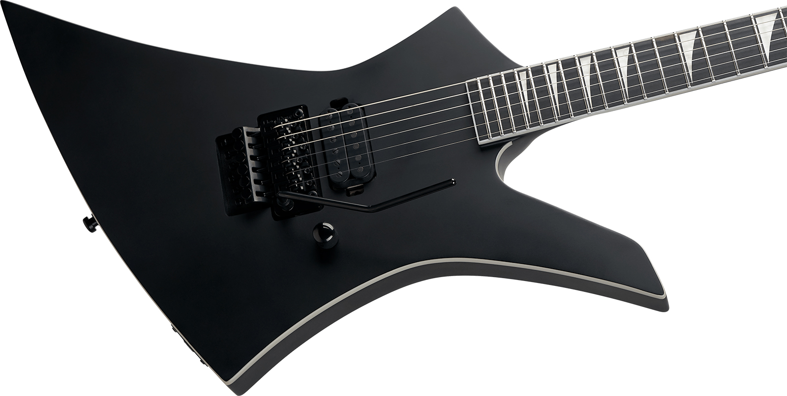 Jackson Kelly Ke1a Pure Metal Pro Plus Ltd 1h Fr Eb - Satin Black - Metal electric guitar - Variation 2
