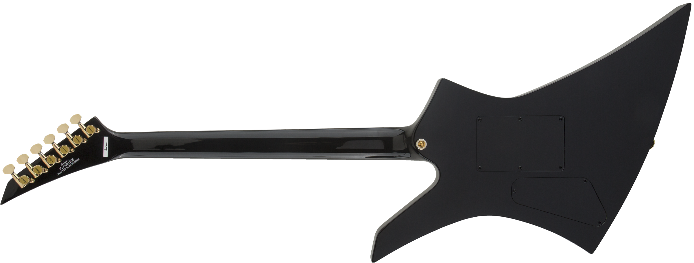Jackson Kelly Kex 2h Fr Lau - Black - Metal electric guitar - Variation 1
