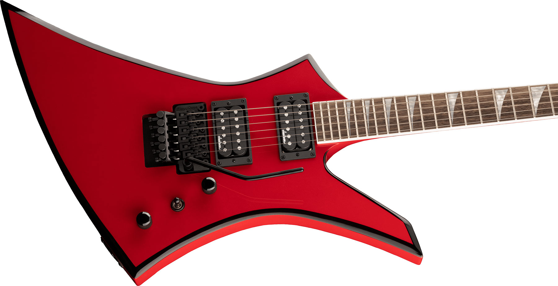 Jackson Kelly Kex 2h Fr Lau - Ferrari Red - Metal electric guitar - Variation 2