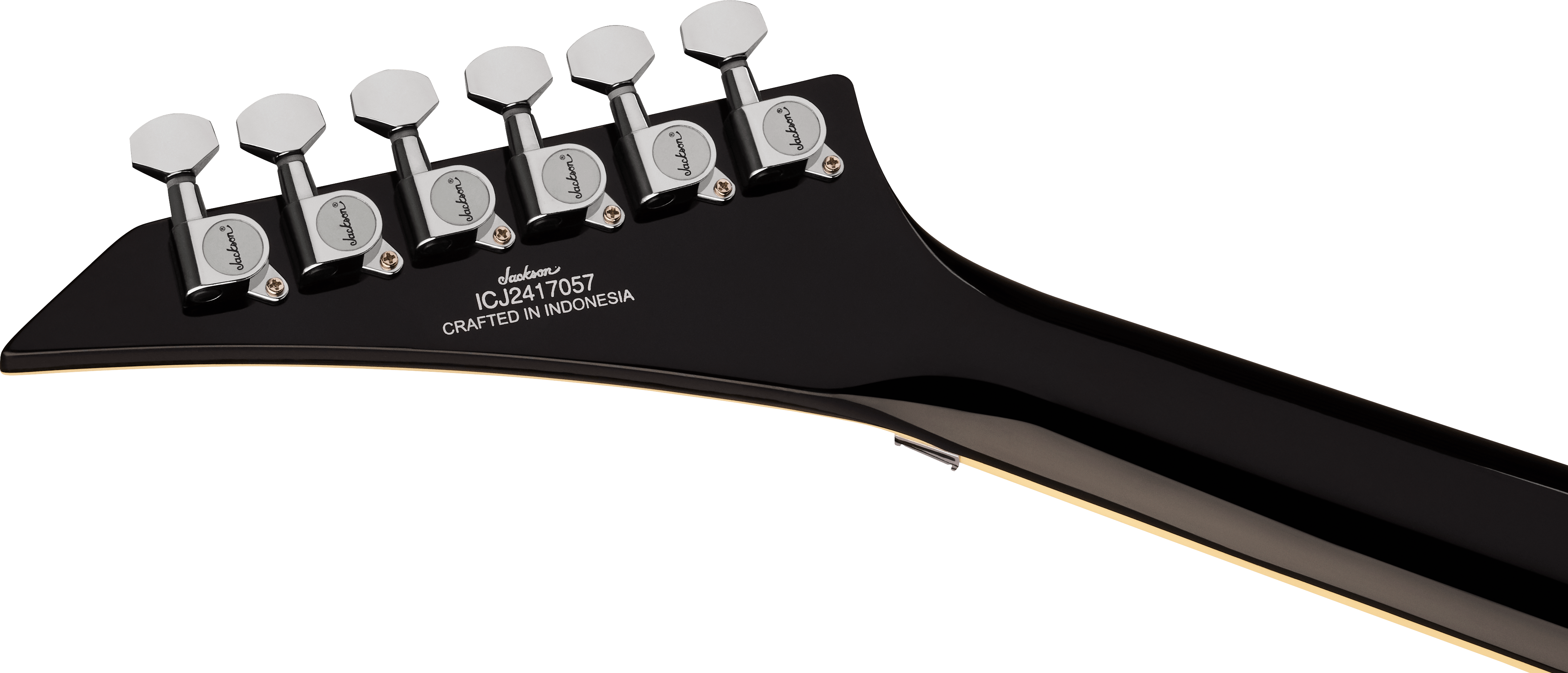 Jackson King V Kv1a Pro Plus Pure Metal Ltd 1h Fishman Fluence Modern Fr Eb - Gloss Black - Metal electric guitar - Variation 3