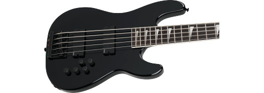 Jackson Legend Series Concert 5 David Ellefson Signature - Gloss Black - Solid body electric bass - Variation 3