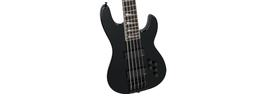Jackson Legend Series Concert 5 David Ellefson Signature - Gloss Black - Solid body electric bass - Variation 4