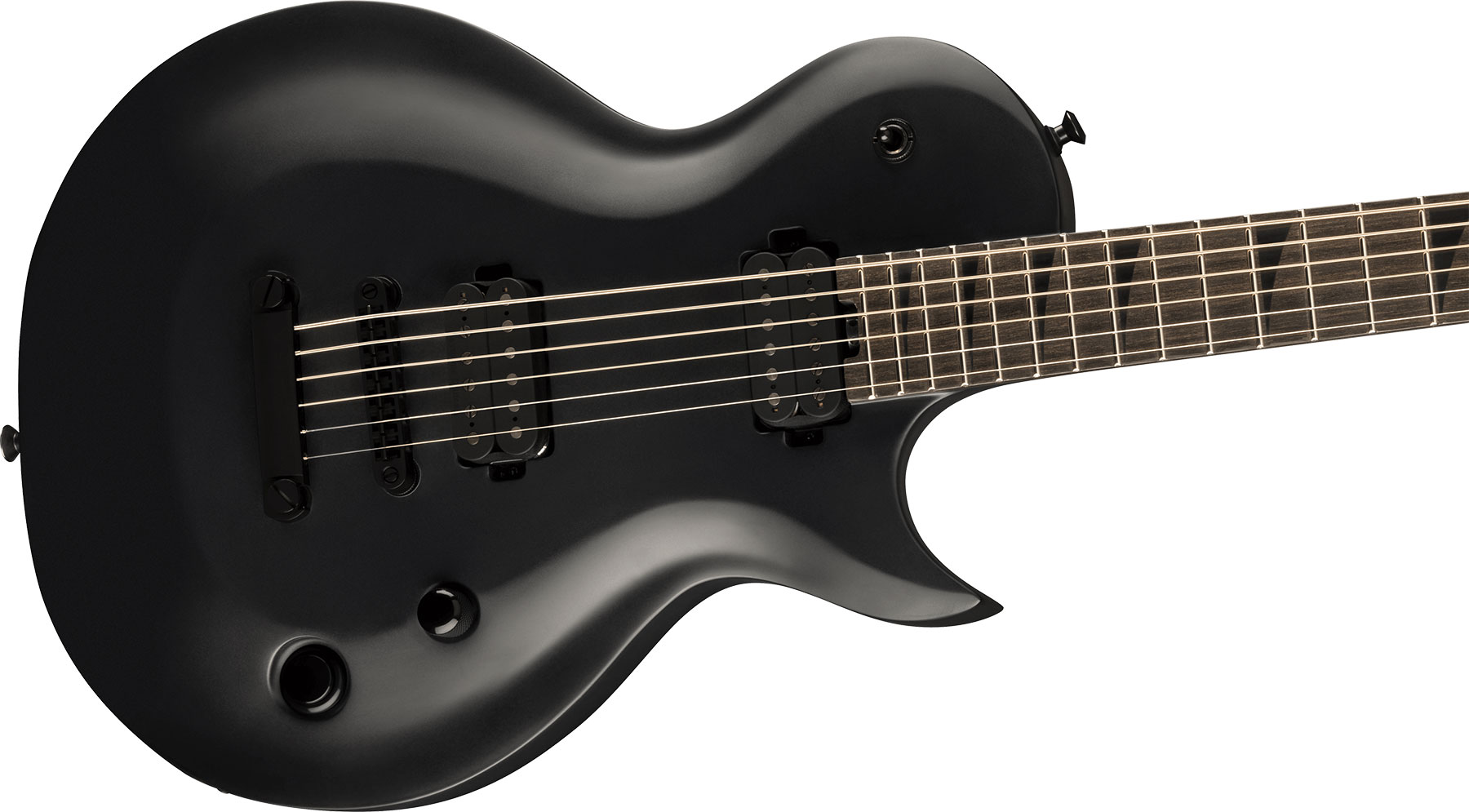 Jackson Monarkh Sc T6 Baritone Pro Plus Xt 2h Seymour Duncan Ht Eb - Satin Black - Baritone guitar - Variation 2