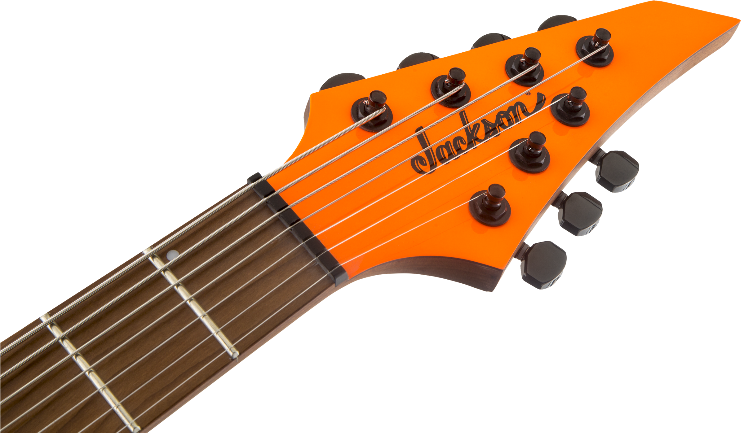Jackson Misha Mansoor Juggernaut Ht7 Pro Signature 2h Ht Mn - Neon Orange - 7 string electric guitar - Variation 4