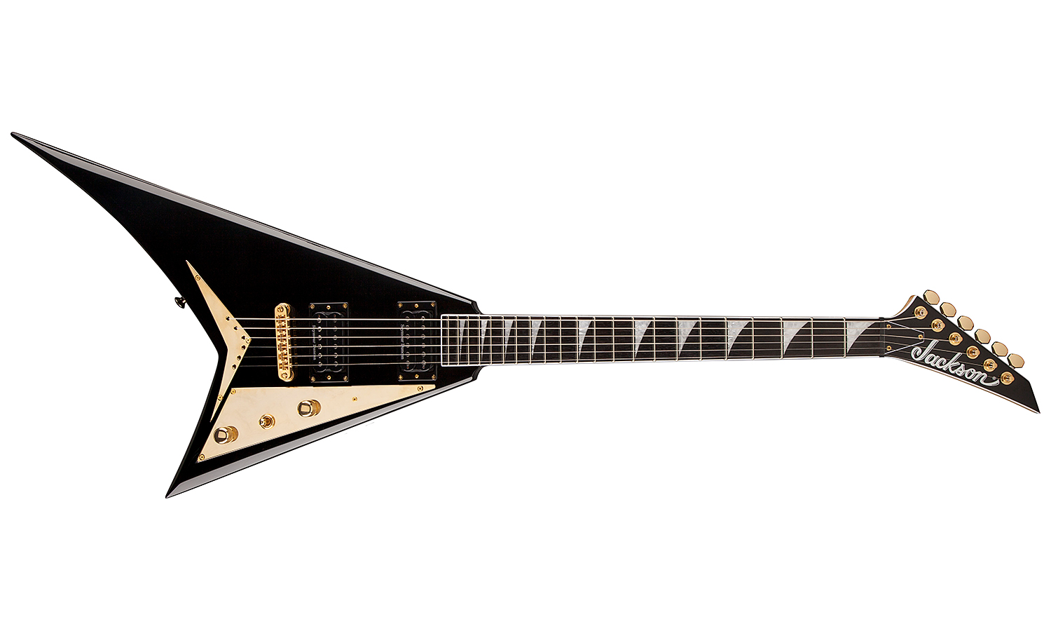 Jackson Rhoads Rrt-5 Pro 2h Seymour Duncan Ht Eb - Black - Metal electric guitar - Variation 1