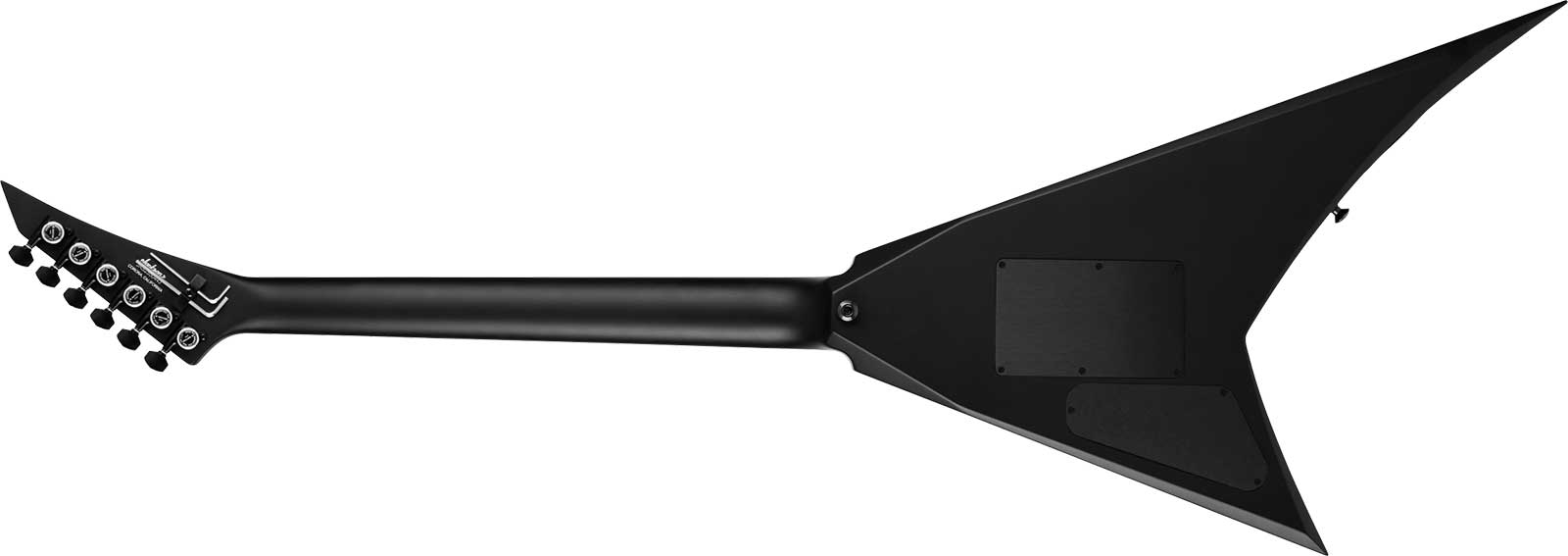 Jackson Rhoads Rr24 American 2h Seymour Duncan Fr Eb - Satin Black - Metal electric guitar - Variation 1