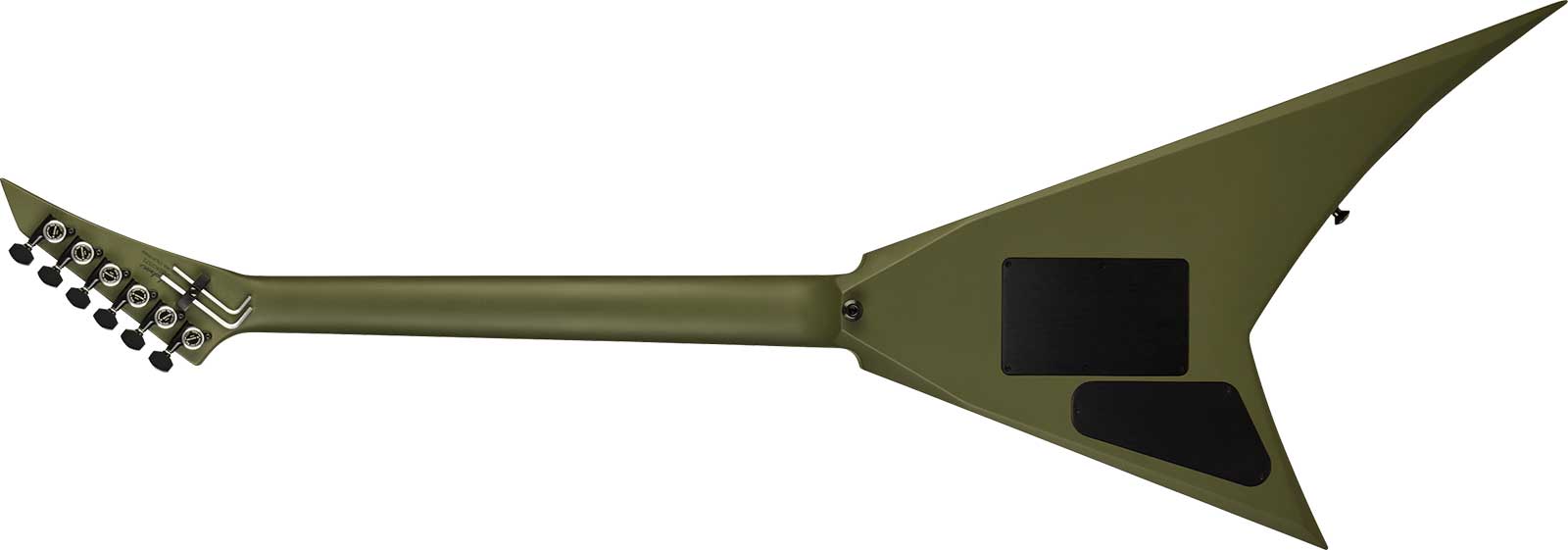 Jackson Rhoads Rr24 American 2h Seymour Duncan Fr Eb - Matte Army Drab - Metal electric guitar - Variation 1