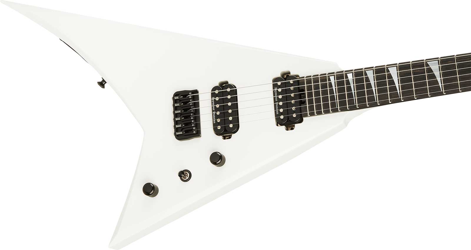 Jackson Rhoads Rr24 Rr24 Ht American 2h Seymour Duncan Ht Eb - Snow White - Metal electric guitar - Variation 2