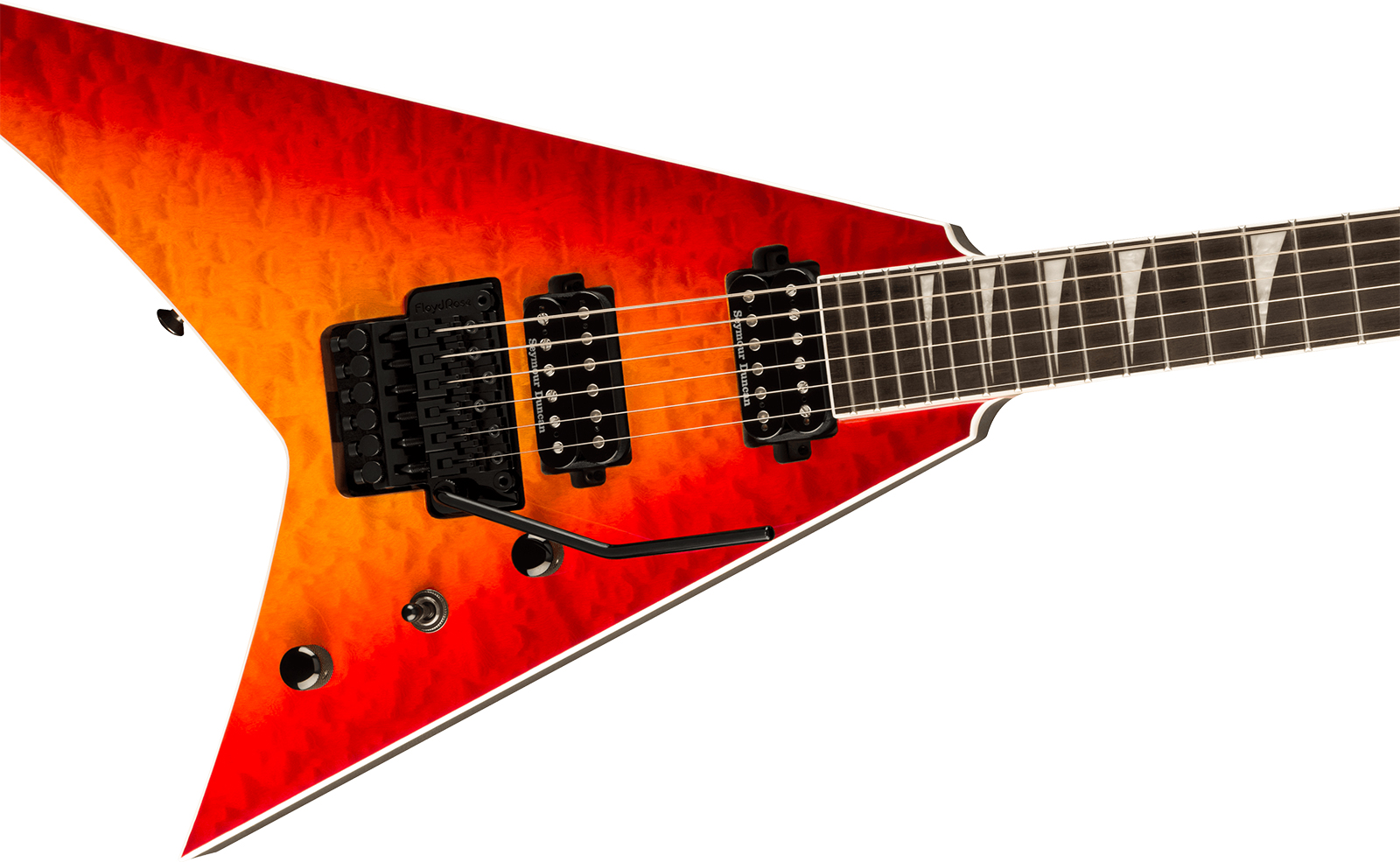 Jackson Rhoads Rr24ps Pro Plus 2h Seymour Duncan  Fr Eb - Firestorm - Metal electric guitar - Variation 2
