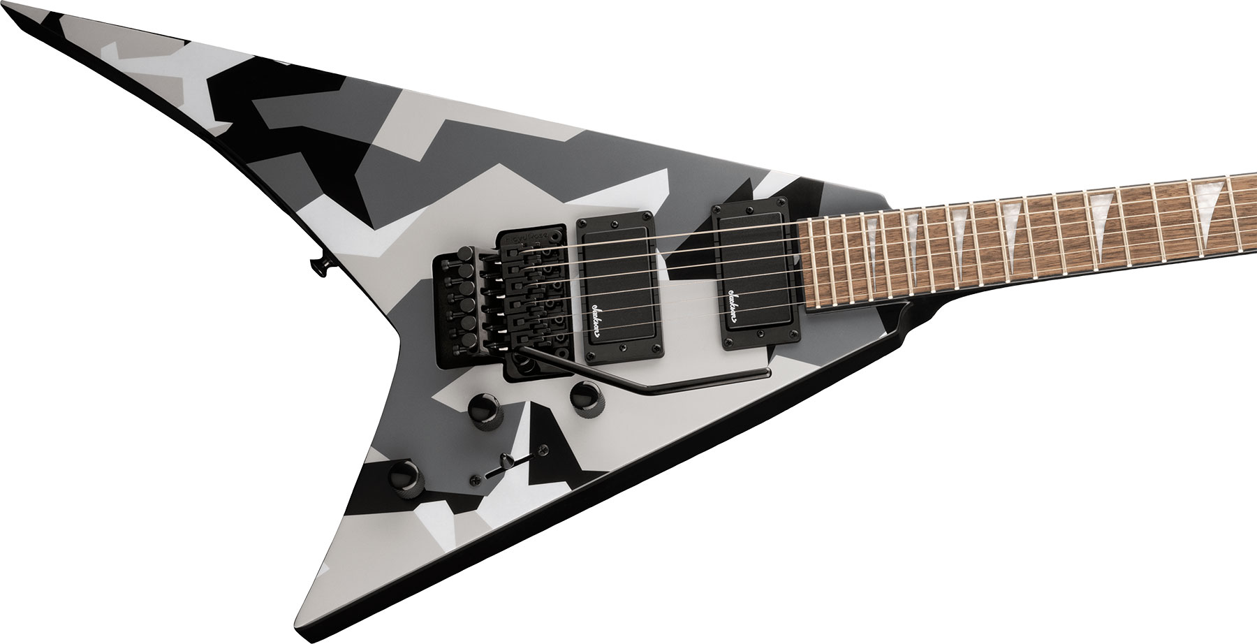 Jackson Rhoads Rrx24 2h Fr Lau - Winter Camo - Metal electric guitar - Variation 2