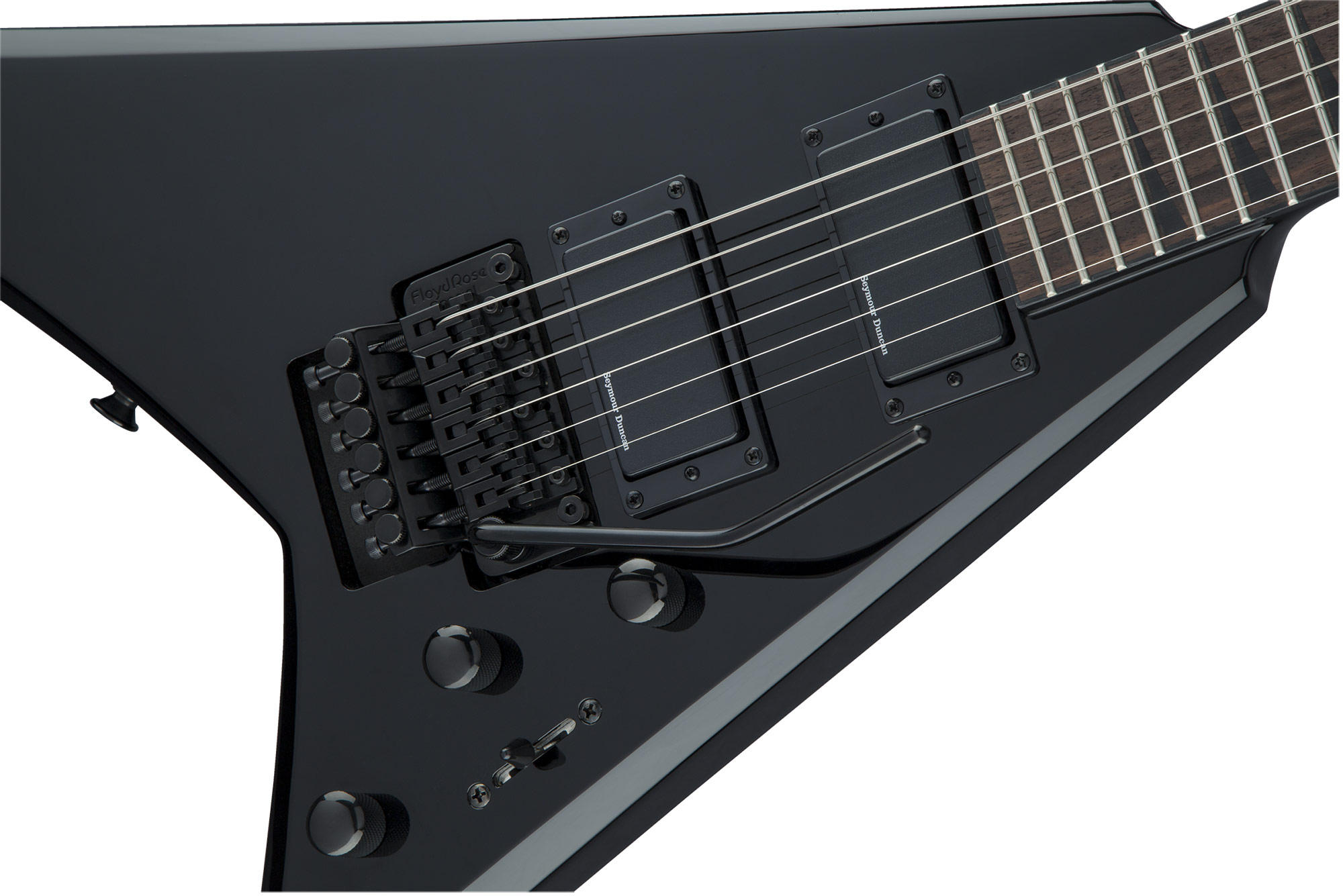 Jackson Rhoads Rrx24 Hh Seymour Duncan Fr Rw - Black - Metal electric guitar - Variation 2