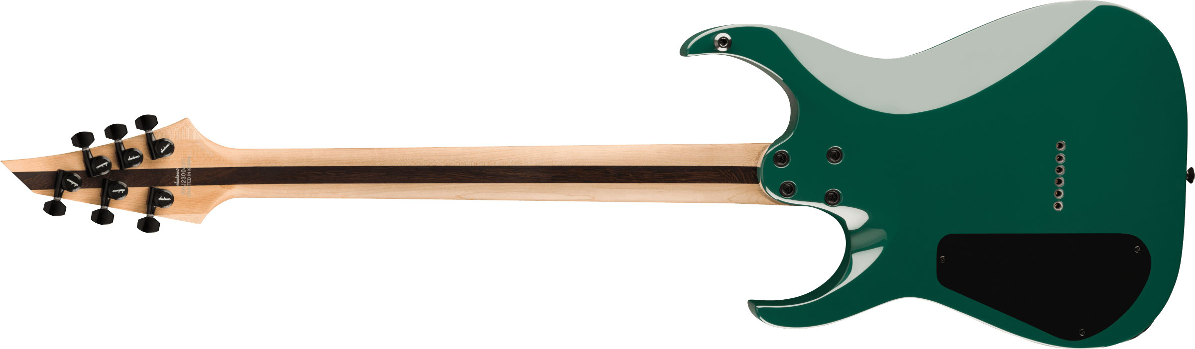 Jackson Roman  Ibramkhalilov Mdk Ht6 Baryton Pro Signature 2h Ht Eb - Emerald Green - Baritone guitar - Variation 5