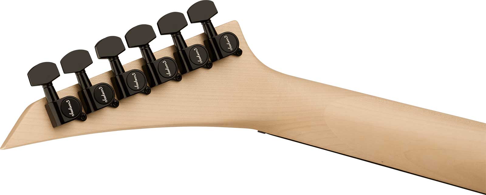 Jackson Rr Minion Js1xm Rhoads Shsc 2h Ht Ama - Snow White W/ Black Pin Stripes - Electric guitar for kids - Variation 3
