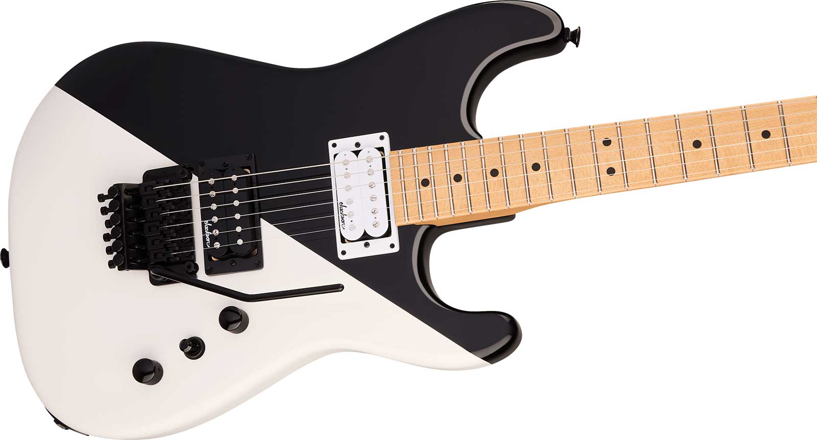 Jackson San Dimas Sd1 Hh Fr Mpl Pro Origins 1985 Mex 2h Fr Mn - Two Face - Str shape electric guitar - Variation 2